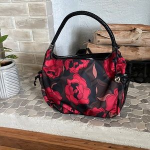 Brighton Jillian Rose Fabric Hobo Bag